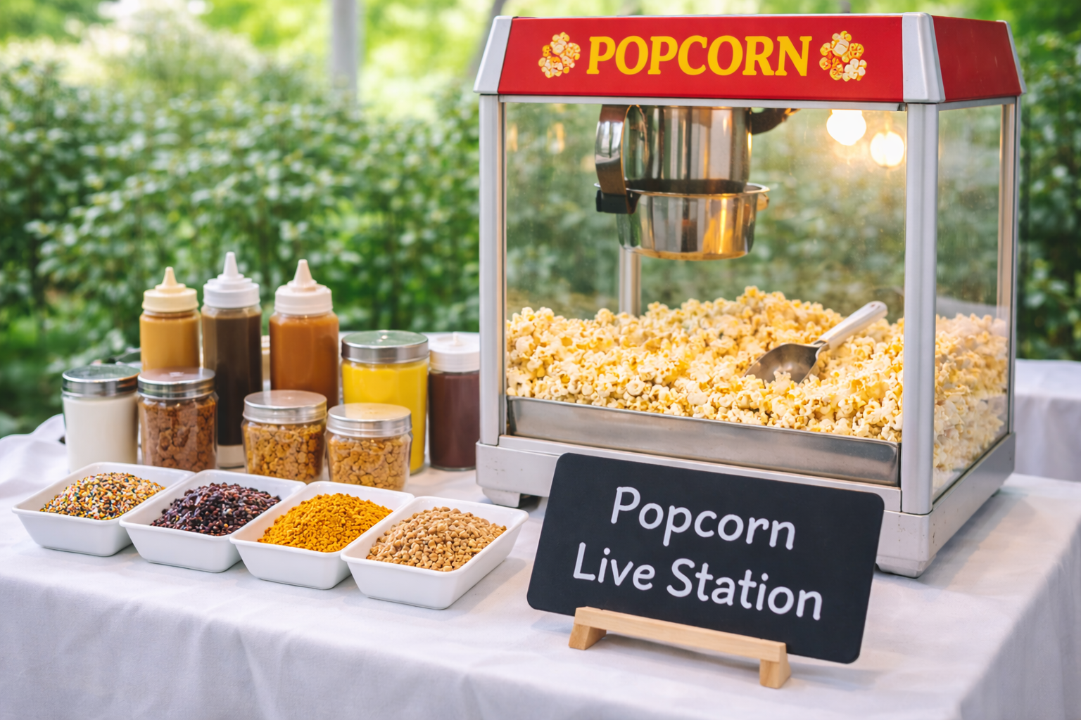 Popcorn station